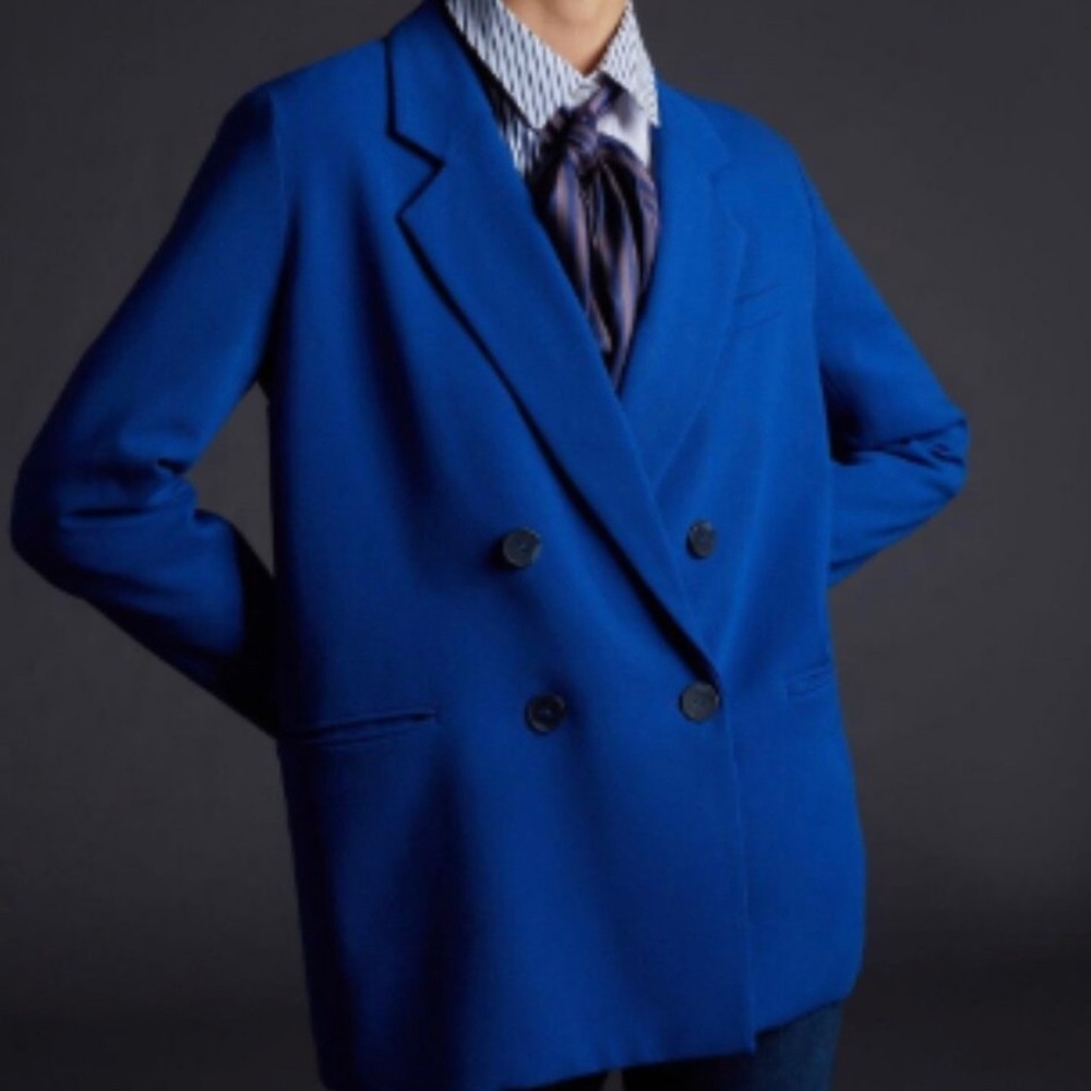 Royal Blue Maeve Blazer